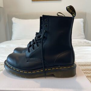 Dr. Martens Black Leather Boots